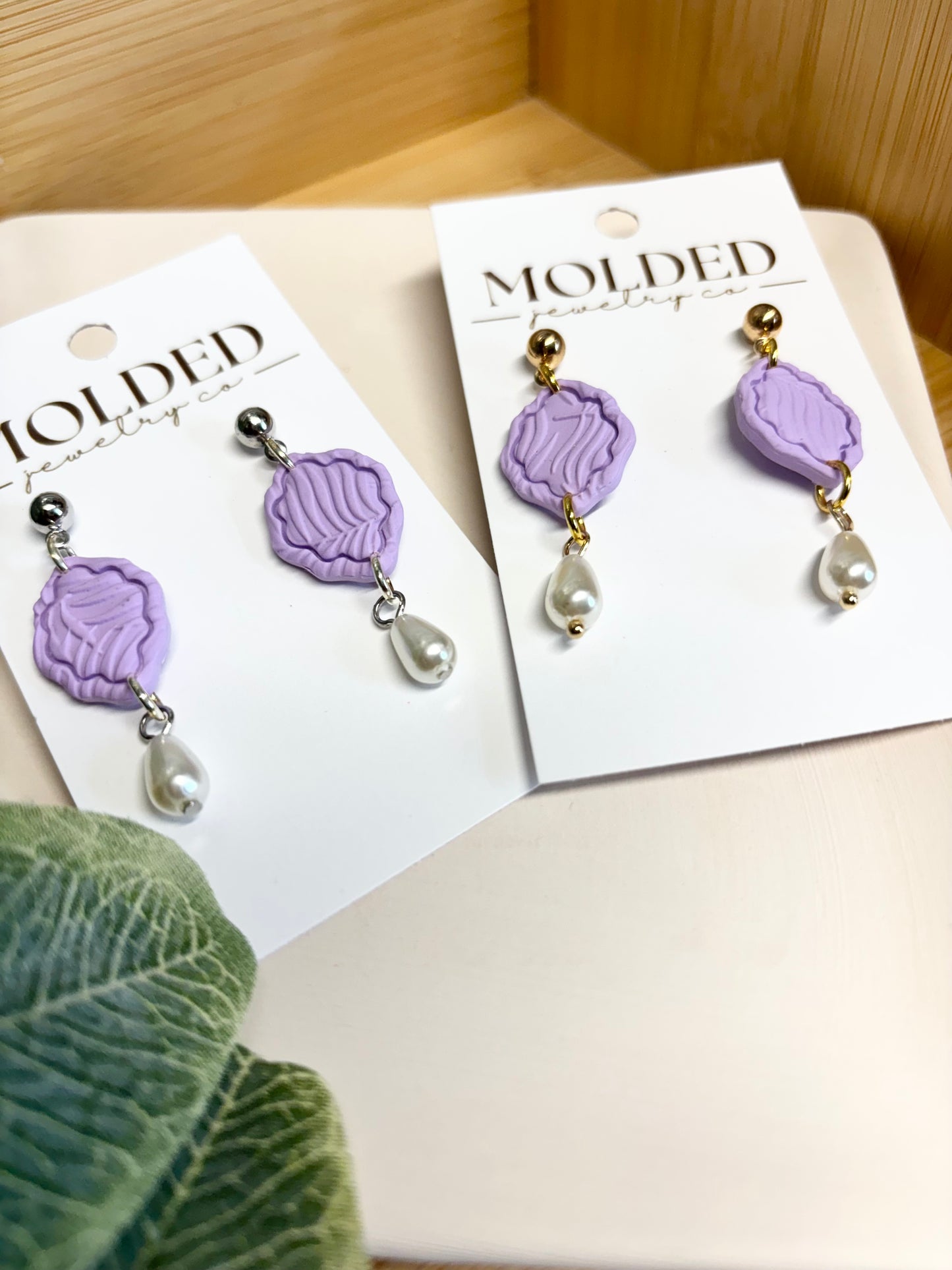 the Kate pearl dangle