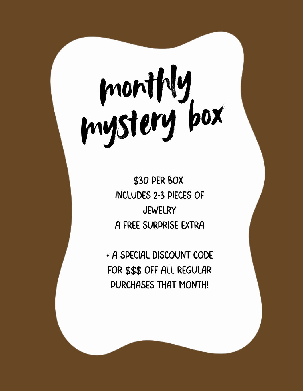 monthly mystery box