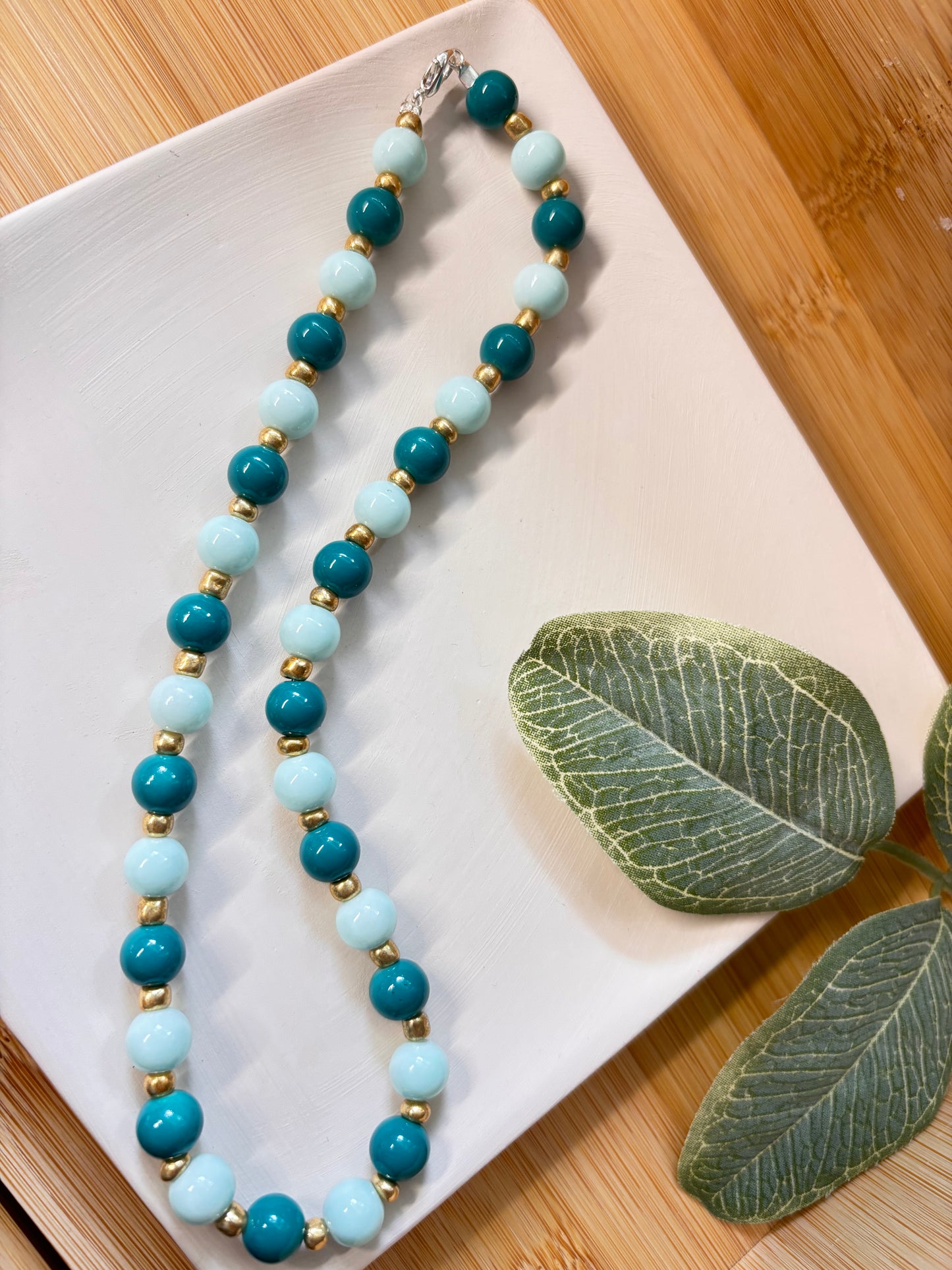 turquoise beaded necklace