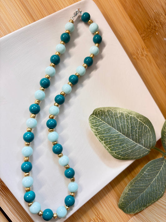turquoise beaded necklace