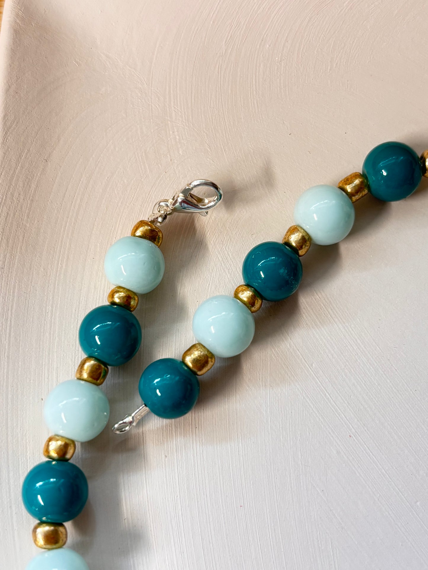 turquoise beaded necklace